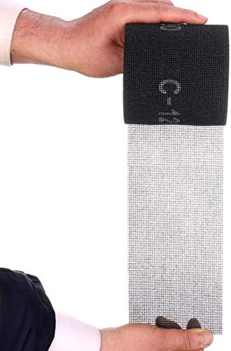 SCOTTCHEN PRO Silicon Carbide Sanding Mesh, Black, 10.6 cm x 600 cm (pre-overlap dimensions) - Image 3