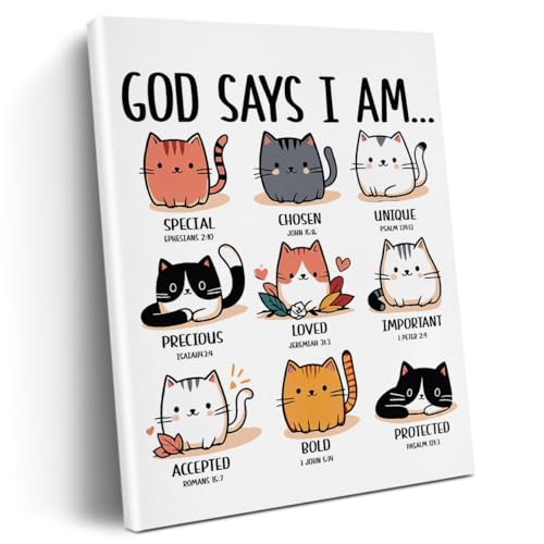 Christian Gifts for Son Daughter Canvas Wall Art Inspirational Religious