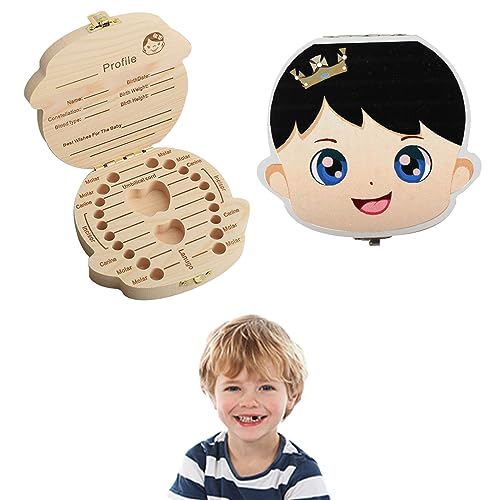 Cajas De Madera Para Guardar Dientes De Bebé, Orga... - Grandado