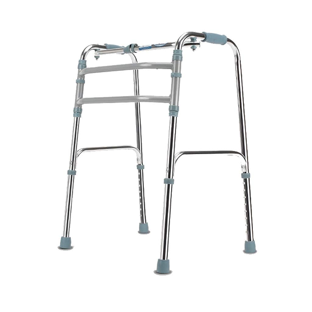 PUCHEN Klappbarer, Leichter Gehrahmen aus Aluminiumlegierung, höhenverstellbar für ältere Menschen, die Sich danach sehnen Comfortable Anniversary