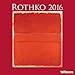 2016 Mark Rothko Wall Calendar
