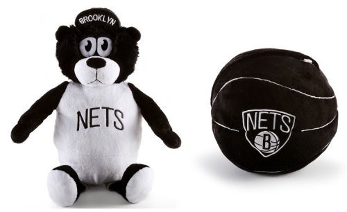 Brooklyn Nets Reverse-A-Pal Basketball Pillow Plush Doll