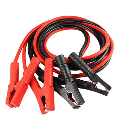 Cables de batería,Protección De Aislamiento Y Corriente | Cable De Batería Auto Con Mango Antideslizante | Para Camión SUV Moto Camping-Car Cortacésped Coche De Golf Tractor