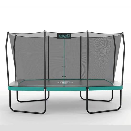 Skywalker Signature Series 8 x 14 FT Rectangle Trampoline with Safety Enclosure Net