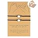 Produktbild BOCHOI Herz Freundschaftsarmband Pinky Promise Passende Armbänder Damen Langstrecken Charm Armband Schmuck Geschenk für 2 Beste Freunde Paar Familie Frauen Männer Teen Mädchen Abschlussfeier