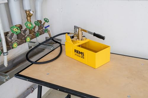 Test de pression précis avec la pompe manuelle REMS PUSH 25 - 3