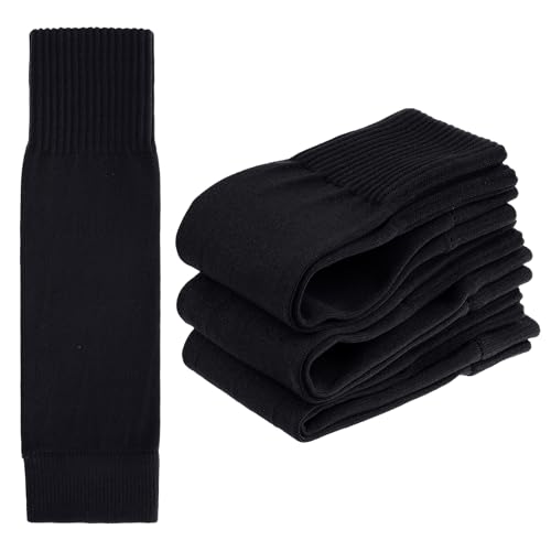 Dxhycc 3 Pairs Kid Soccer Socks Soccer Leg Sleeves Socks Athletic Socks for Youth Boys Girls Football Baseball Softball Rugby3