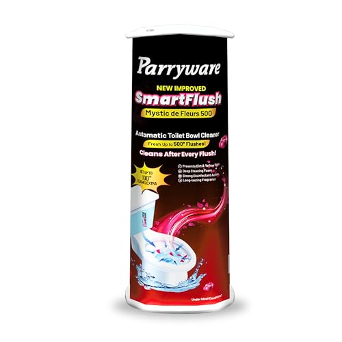 Image of Parryware SmartFlush Mystic de Fleurs 500 - Automatic Toilet Bowl Cleaner upto 500* flushes - 180g (Pack of 1)