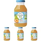 Nestlé Bébé Naturnes BIO Boisson Poire Abricot Dès 6 Mois 200 ml (Lot de 4)