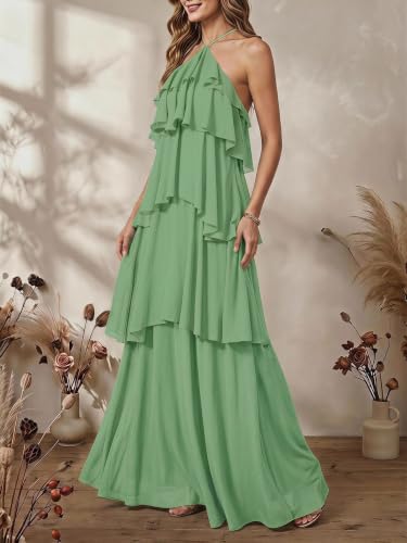 Image of SOLY HUX Women's Wedding Guest Maxi Dress