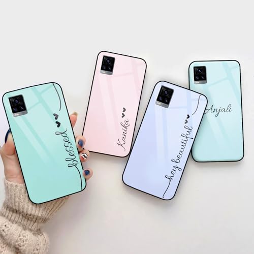 Image of COLORflow Back Cover Compatible with Vivo V20 | Solid Color Customized | Shockproof TPU Bumper with Camera Protection Back Cover Compatible with Vivo V20