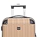 Travelers Club Midtown Hardside 4-Piece Luggage Travel Set, Tan