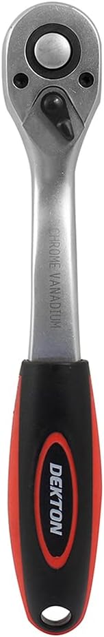 DEKTONDT85260 Drive Ratchet Handle, Silver, 1/2-inch