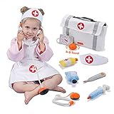 【Conviértete en valiente para enfrentarte al médico】 Este conjunto médico de felpa para niños le enseña a su hijo a familiarizarse con el dispositivo básico que usa el médico, lo ayuda a practicar lo que sucederá durante la visita al médico, lo que puede aliviar su ansiedad y aliviar su miedo y hacer la visita. vaya bien, ayude a los niños a establecer el concepto correcto de atención médica. Si su hijo le tiene miedo al hospital, esta será una buena herramienta para ayudarlo a superar el miedo.