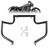 Kinglemc Engine Guard for Harley Sportsters Nightster((Black-B)