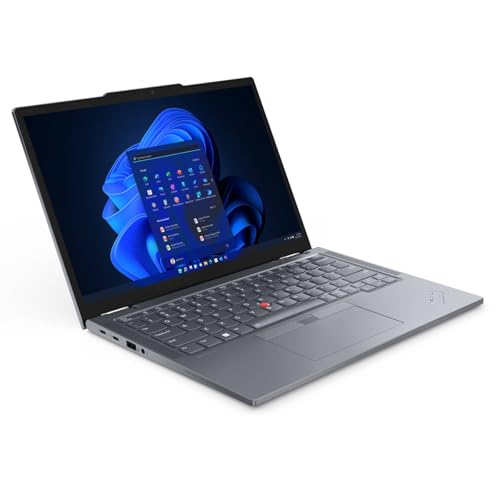 Image of Lenovo ThinkPad X13 Yoga Gen 4 13.3 inch WUXGA 2-in-1 Touchscreen Laptop, Intel Core i7-1365U 1.8GHz, 16GB RAM, 512GB SSD, Windows 11 Pro, Storm Gray