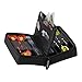 Casemaster Elite Jr. Nylon Dart Carrying Case For Steel and Soft Tip Darts, Holds 6 Darts and Numerous Other Accessories via Ten Storage Pockets and Two Tubes