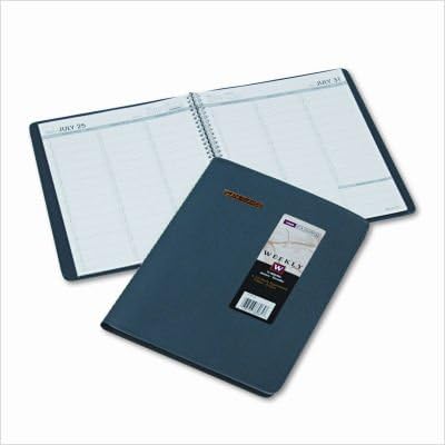 At-A-Glance 70-950-20 Weekly appointment book for 2011, one week/spread, 15-min. appts, 8-1/4 x 10-7/8, navy