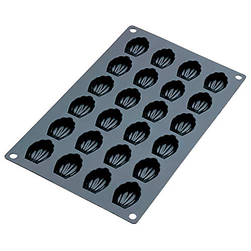 PIAZZA - 24 Tassen Madeleines - Klassisch - Backform - Baking Pan - Schwarz