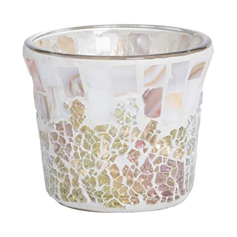 Yankee Candle Gold and Pearl Votive Holder Cover
