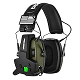 PROHEAR Tactical Electronic Shooting Earmuffs with 4X Sound Amplification – Ear...