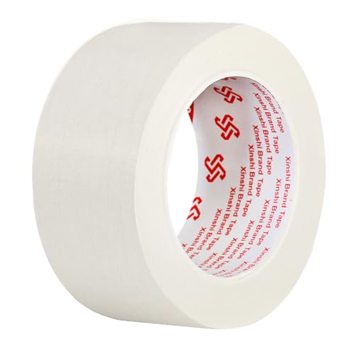 skycabin Nastro adesivo multiuso per pittura, 50 mm x 50 m, multisuperficie, per etichettatura, trasloco, stoccaggio e imballaggio, spedizione e spedizione