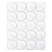 IGOGO 100 PCS Glitter Epoxy Stickers Epoxy Adhesive Seal Stickers for Bottle Cap and Pendants 1 Inch