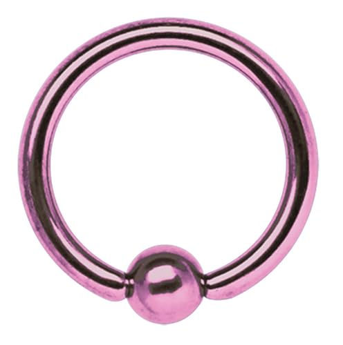 Modern Nature Piercingschmuck Íntimo Piercing Joyas Acero Inoxidable 316L Anillo Anodizado 1,6 X 8mm en Rosa Modern Nature Piercingschmuck Íntimo Piercing Joyas Acero Inoxidable 316L Anillo Anodizado 1,6 X 8mm en Rosa