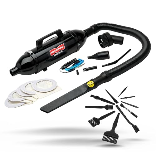 METROVAC DataVac ESD Safe Pro Series MDV-1ESD Bundle with ESD Cleaning Kit - Set of 10 Brushes