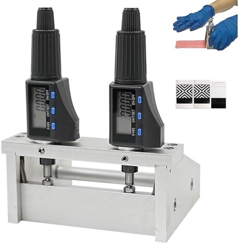 Adjustable Wet Film Coating Applicator with Digital Micrometer, Precision 1-6000μm Thickness, Perfect for Paints, Inks, and Coatings - Ideal for Professionals