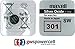 Produktbild GWS-POWERCELL Maxell Zellen Knopfzelle Uhren Batterien Reihe/301/303/314/315/317/319/321/329/335/337/344/346/348/357/361/362/363/364/365/366/370/371/372/373/376/377/379/380/381/384/386/389/390/391/392/394/395/396/397/399- 301 - 1x