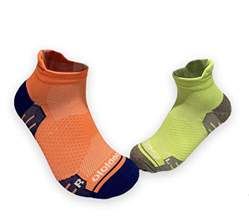 Image of Vividmoo Cycling Socks Running Performance Low Cut Athletic Sock for Women /Men, 5 Pairs No Show Socks