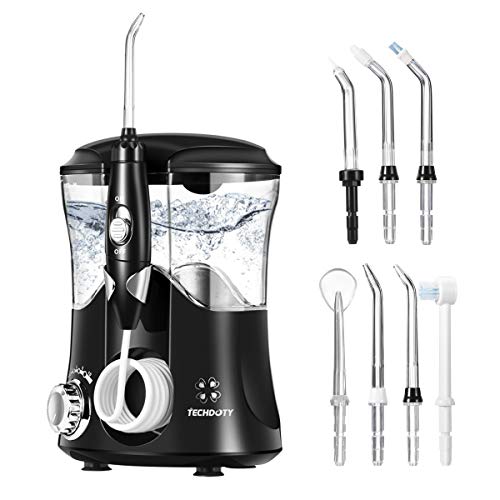 Water Flosser Dental Oral Irrigator, Teeth Brace Cleaner with 10 Adjustable Water Pressure