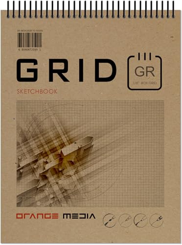 Carnet de croquis multimédia à grille pour dessiner vos perspectives