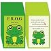 Fankya 240pcs Christian Frog Cards Gospel Tracts Religious Roman Road Salvation Tract Serenity Prayer Pocket Jesus Bible Verse Cards for Evangelism Church (Frog Fully Rely on God)