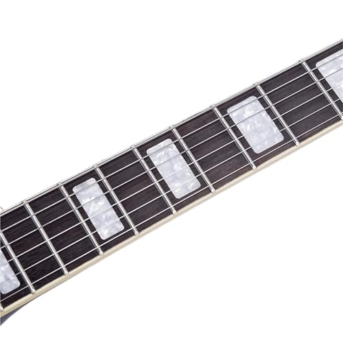 Guitare Électrique Jazz Hollow Body Érable Micro P90 Sunburst pour Performance - 5