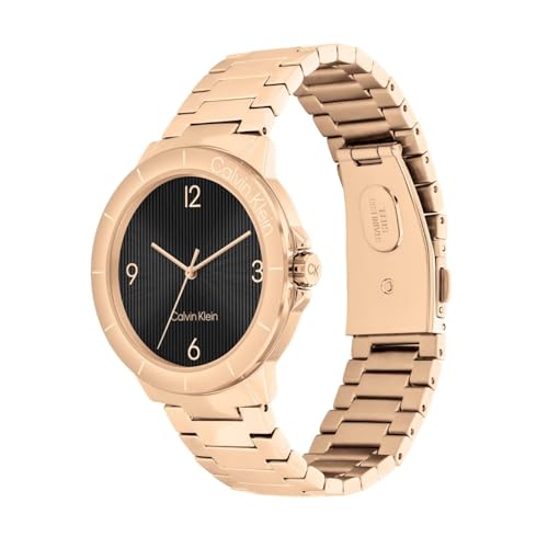 Calvin Klein black stainless steel luxury watch – image 2