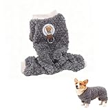 Super doux et élastique : Le molleton est super doux, et le matériau a naturellement une plus grande extensibilité et ductilité, ce qui aide le molleton à s'user et à se décoller, permettant à votre chien de courir librement.
