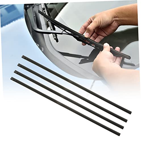 GAFOKI 4Pcs Tira De Limpador De Carro Lâminas De Limpador De Pára-Brisa Limpador De Pára-Brisa Tiras