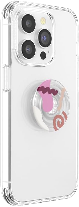 PopSockets Adhesive Phone Grip, Holder, Phone Stand, Plant-Based - Memphis Mod