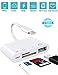 Produktbild 4 in 1 SD/TF/USB-Kartenleser, Blitz auf USB-Digitalkamera-Adapter, Trail Game Camera Viewer mit USB 3.0 OTG-Kabel Kompatibel mit iPhone 11 Pro Max Xs XR X 8 7 Plus und iPad Mini Air Pro