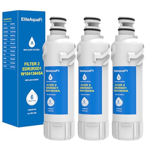 EDR2RXD1 W104136-45A Filter 2 Compatible with W10413645A P9WB2L P9RFWB2L (3 Pack)