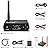 1Mii DS220 HiFi Bluetooth Receiver – Long Range Wireless Audio Adapter with Audiophile DAC, LDAC & aptX HD, OLED Display, Optical/Coaxial/RCA Outputs for Home Stereo & AV Receiver