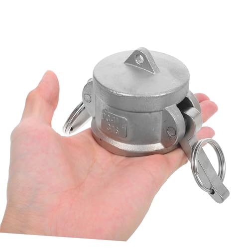 Raccord rapide à came Camlock Type DC inox pour bouchon de plomberie