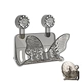 Genérico Organizador De De Ollas | Soporte De Estante De Almacenamiento Con Ventosas De Pared - Soporte de Cocina sin Taladrar para | Para Rincón Del Hogar Pared Sartén Cuchara Y Plato