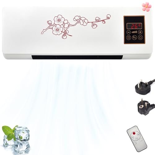 Mini aire acondicionado portátil de pared silencioso para frío y calor