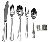 cuberteria pintinox precio  PINTINOX Set Cubiertos 6 Piezas Acero Estuche Beige GA40015B(Grabado Incluido)