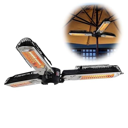 Best patio umbrella heater Electric Umbrella Heater for Outdoor Use