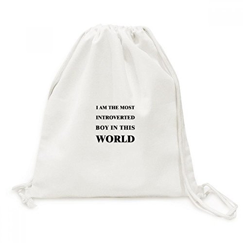 Sac en toile I Am Voyage Introverti Boy exprimez votre univers intérieur avec style