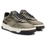 Absatz: Flach BOSS Herren Baltimore_Tenn_txn Tennis, Dark Green, 44 EU